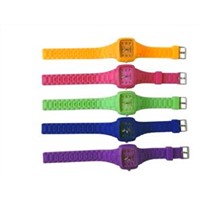 wholesale price silicone sport round watch