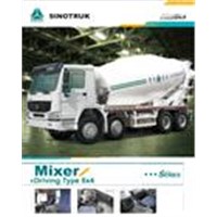 sinotruk howo concrete mixer truck