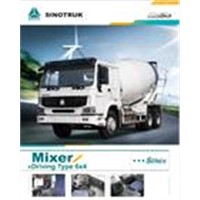 sinotruk howo concrete mixer truck 6x4 standard
