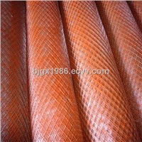 spray paint expanded metal mesh