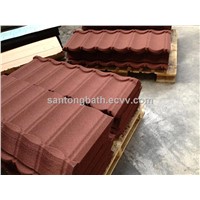 stone coated metal roof tile