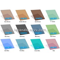 tinted float glass