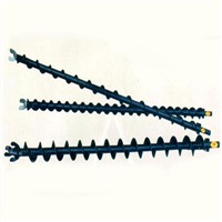 twist drill pipe/spiral drill pipes