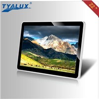 wall mount 22 inch LCD digital advertising screen for sale