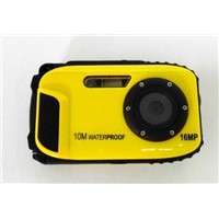 waterproof sports camera with 2.7'' TFT LCD 16MP 10 Meters underwater DC-188