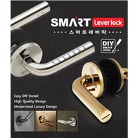 DIY digital door lock Smart Lever Lock made in Korea