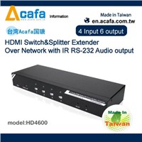 HDMI Switch &Splitter+Multiple Mixing Signals Extender