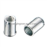 Cylindrical Threaded Inserts, Reduced Countersunk Head, Short Type, Open Type