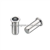 Flat Head Cylindrical Threaded Inserts, Short Type, Closed Type