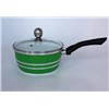 Forged Aluminum Milk Pan with non-stick coating