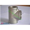 ISO4144 Standard 150lb stainless steel Equal Tee BSP THREAD