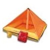 Life Raft 4-6 person with Canopy & Equipment