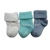 Solid Color Anti-slip Knitting Socks Baby Slipper Socks