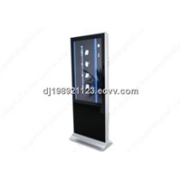 55" Wifi Stand Kiosk LCD Advertising Monitor,network lcd advertising player