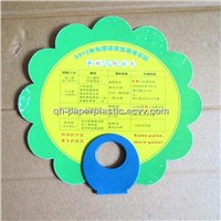 ECO-Friendly PP Fan/ 0.6mm thickness PP Fan/ PP Plastic Fans/ Decorative Fan