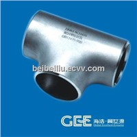 GEE ASME B16.9 16&amp;quot;*12&amp;quot; *SCH40 316L Stainless Steel Equal Tee
