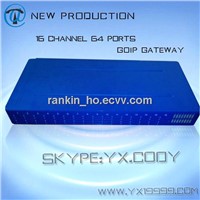 Good Quality and Competitive Price 16 Channel 64 Ports GSM Gateway,GoIP Gateway,VoIP Gateway