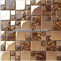 High Class Wall Decorated Mosaic mix stainless mosaic