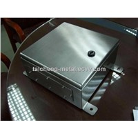 Stainless steel switch power panel box for power supply