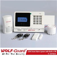 Wireless GSM Home Burglary Security Alarm System with Voice Prompt and Intercom