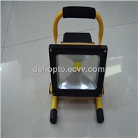10W rechargeable flood light with portable