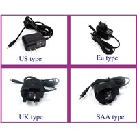 12v 1amp/2amp/3amp/4amp wall plug power adapter