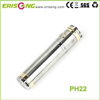 2014 new PH22 electronic cigarette 18350/18650 battery mechanical mod e-cigarette