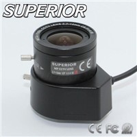 2.7-12mm 1.3 Megapixe Varifocal Auto Iris CCTV IR Corrected Lens
