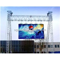2 Tower Structure Truss for LED Screen / LED Screen Truss Stand