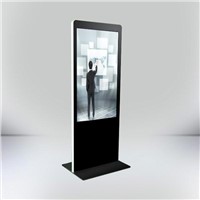 46&amp;quot; 55&amp;quot; 82&amp;quot; SAMSUNG / LG Floor Standing Touch Panel LED Advertising Media Player
