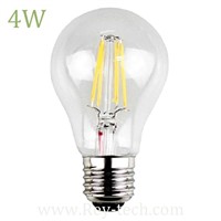 4W LED Filament Bulb 110LM/W E27 OMni-Directional light bulbs