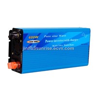 600W Pure Sine Wave Power Inverter with Charger and Auto Transfer Switch
