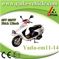 60v 800w 20ah 12inch drum disc brake mini sport style electric scooter motorcycle (yada em11-14)