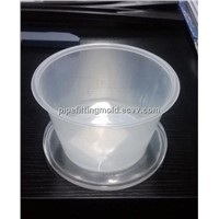 750ml plastic injection thin wall food container mould with lid