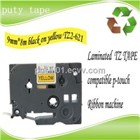9mm TZ laminated tape TZ621 compatible brother tape
