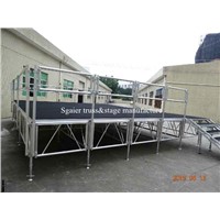 Aluminum portable stage mobile stage concert stage