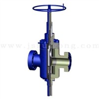 Ball screw operator valve