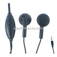 Cellular handsfree earbud / 3.5mm stereo headset with MIC for mobile phones