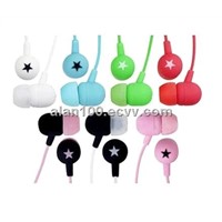 Colorful star earphone (OM-2232) / MP3 earphone