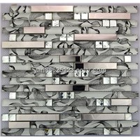 Crystal Glass Mosaic for wall decoration