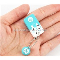 Customized Design And Logo Pringting  silicone Usb Shell