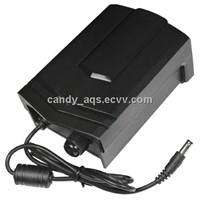 DC12v 1Amp rainproof power adapter with battery backup for cctv camera