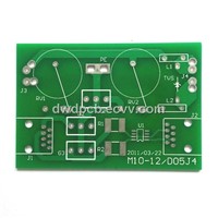 Double-sided PCBs, green solder mask and white silkscreen