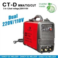 Dual voltage tig/mma/cut welding machine CT 416D