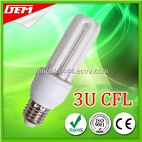E27/E26/B22 Save Energy 3U Compact Fluorescent Lamp