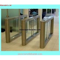 Electronic turnstile barrier & security swing gate turnstile with IC, ID card reader