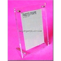 Elegant 8&amp;quot; 10&amp;quot; 12&amp;quot; clear acrylic photo frame with magnet