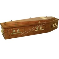 European Wood Coffin (HT-0816)