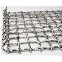 Galvanized crimped wire mesh