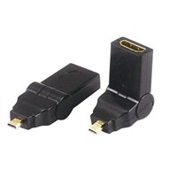 HDMI adapter, male to female swing type